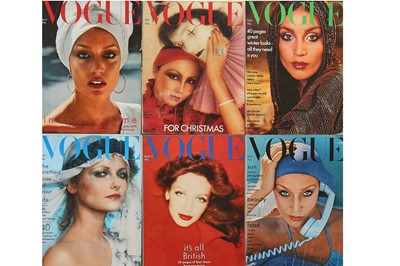 Lot 379 - British Vogue, complete run, 1975