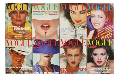 Lot 382 - British Vogue, complete run, 1978 and near-complete run, 1979