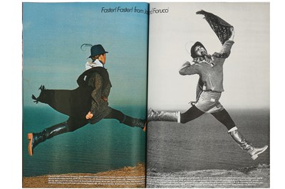 Lot 383 - A large group of miscellaneous British Vogue magazines, 1970-1979