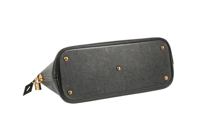 Lot 3 - An Hermès black epsom leather Bolide bag, 1993