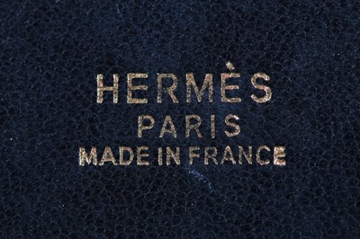 Lot 3 - An Hermès black epsom leather Bolide bag, 1993