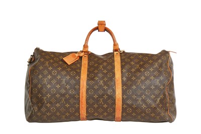 Lot 42 - A Louis Vuitton monogrammed leather holdall, 1980s
