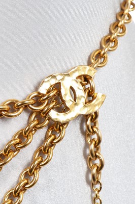 Lot 15 - Two Chanel gilt chain belts, 1984 and 1990-1991