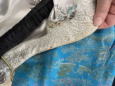 Lot 313 - A group of oriental robes, Chinese and Japanese, dating from the 1930s