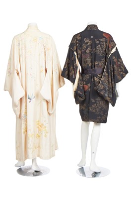 Lot 313 - A group of oriental robes, Chinese and Japanese, dating from the 1930s