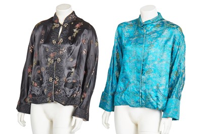 Lot 313 - A group of oriental robes, Chinese and Japanese, dating from the 1930s
