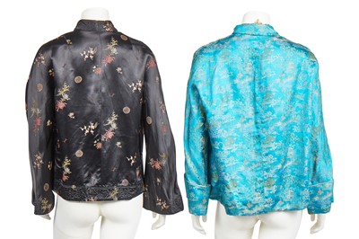 Lot 313 - A group of oriental robes, Chinese and Japanese, dating from the 1930s