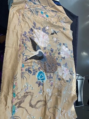 Lot 463 - An embroidered bodice, Chinese for the European market, 1920s and others