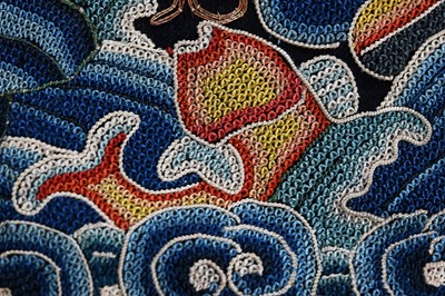 Lot 463 - An embroidered bodice, Chinese for the European market, 1920s and others