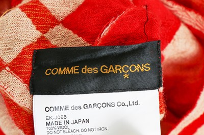 Lot 73 - A Rei Kawakubo/Comme des Garçons striped and checked wool ensemble,  Autumn-Winter 2003 Ready-To-Wear