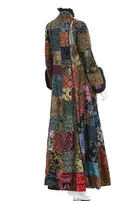 Lot 167 - A Catherine Buckley patchwork two-piece ensemble, 1970s