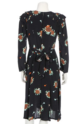 Lot 162 - An Ossie Clark for Radley dress in Celia Birtwell 'Baroque Bouquet' print, mid 1970s