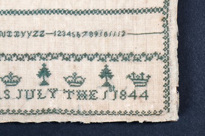 Lot 248 - A group of needlework samplers, English, 19th century