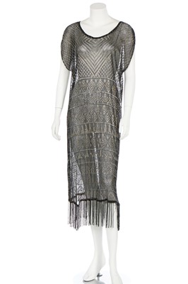 Lot 226 - A dress made from an Azute stole, 1920s