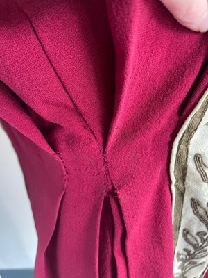 Lot 103 - Kenneth Williams's tunic worn in the film 'Carry on Cleo' for his role as Julius Caesar, 1964