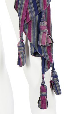 Lot 159 - Two Westwood/McLaren cotton sashes, 'Pirate' collection, Autumn-Winter 1981-82