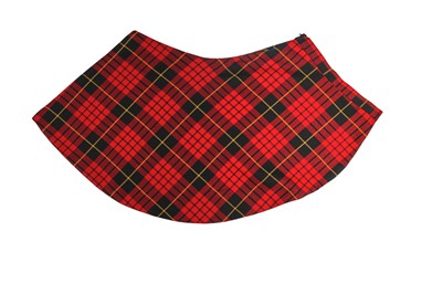 Lot 408 - A rare complete Alexander McQueen tartan ensemble, 'Joan' collection, Autumn-Winter 1998-99