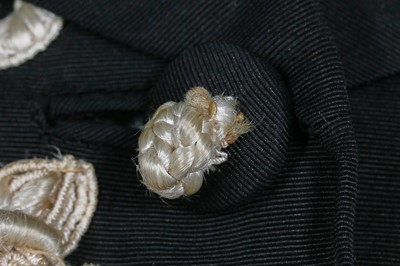 Lot 249 - A fine and rare Balenciaga couture embroidered waistcoat/bodice, Spring-Summer 1946