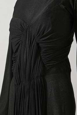 Lot 67 - A rare and early Alix Barton/ Madame Grès couture draped silk jersey evening gown, circa 1936