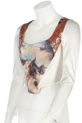 Lot 203 - A Vivienne Westwood sleeved corset, 'Portrait' collection, Autumn-Winter 1990-91
