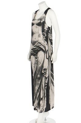 Lot 217 - A Jean Paul Gaultier printed silk 'statue' dress, Spring-Summer 1999
