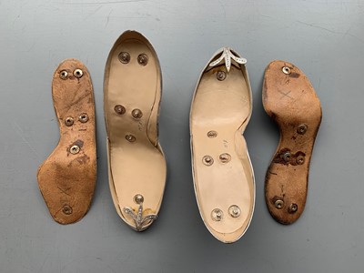 Lot 93 - A pair of Aldo Sacchetti 'Invisible' shoes, circa 1965