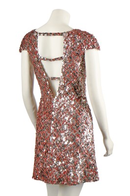 Lot 11 - A Chanel by Karl Lagerfeld couture sequined cocktail dress,  Autumn-Winter 2007