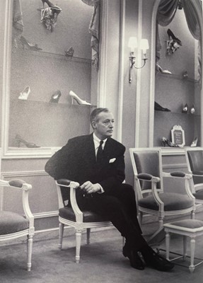 Lot 91 - A fine and rare Roger Vivier beaded evening shoe, 1963-64