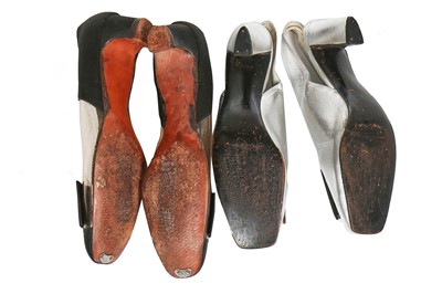 Lot 92 - Two pairs of Roger Vivier shoes, 1960s