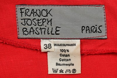 Lot 174 - A Franck Joseph Bastille 'Heart' dress, 1988
