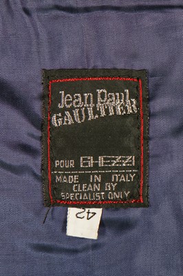 Lot 150 - A Jean Paul Gaultier leather pencil skirt, 'Russian Constructivist' collection, Autumn-Winter 1986-87