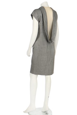Lot 222 - An Alexander McQueen grey wool dress, 'Untitled' collection, Spring-Summer 1998