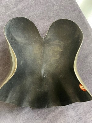 Lot 176 - A rare Issey Miyake moulded acrylic breastplate/bustier, Autumn-Winter 1980-81