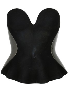 Lot 176 - A rare Issey Miyake moulded acrylic breastplate/bustier, Autumn-Winter 1980-81