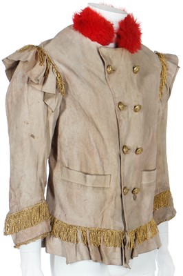 Lot 157 - A rare Vivienne Westwood/Malcolm McLaren pig-skin leather jacket, 'Pirate' collection, Autumn-Winter 1981-82