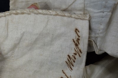 Lot 36 - A gentleman's dark brown wool court livery, circa 1800