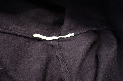 Lot 36 - A gentleman's dark brown wool court livery, circa 1800