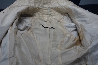 Lot 36 - A gentleman's dark brown wool court livery, circa 1800