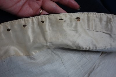 Lot 36 - A gentleman's dark brown wool court livery, circa 1800