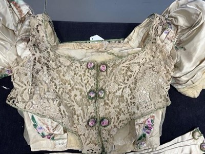 Lot 44 - Two antique dresses