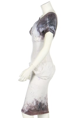 Lot 201 - A Rachel Auburn hand-dyed stockinette dress, 1989-90