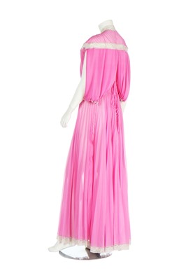 Lot 288 - A Norman Hartnell for Jean Radford 'Du Barry' pink Terylene lingerie set, 1957