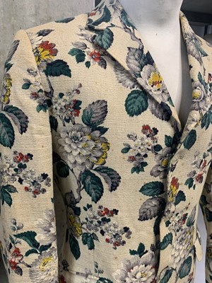 Lot 104 - A Brent & Collins for Take 6 men's floral jacket, 1960s