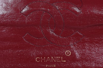 Lot 7 - A Chanel quilted lambskin leather handbag, 1980s
