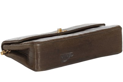 Lot 7 - A Chanel quilted lambskin leather handbag, 1980s