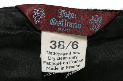Lot 210 - A rare John Galliano striped wool sheath, 'Dolores' collection, Autumn-Winter 1995-96