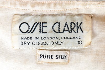 Lot 129 - An Ossie Clark/Celia Birtwell printed chiffon dress, 1970s