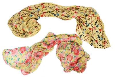 Lot 61 - A beaded black chiffon flapper dress, circa 1926