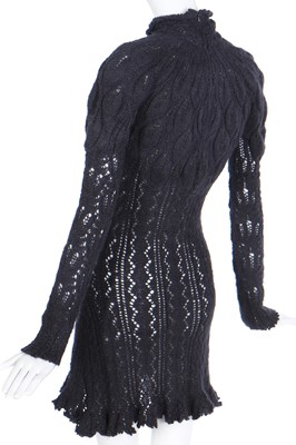 Lot 205 - A Vivienne Westwood lace knit corset dress, 'Anglomania' collection, Autumn/Winter 1993-94