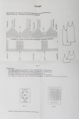Lot 195 - A Paco Rabanne dress kit, 1996